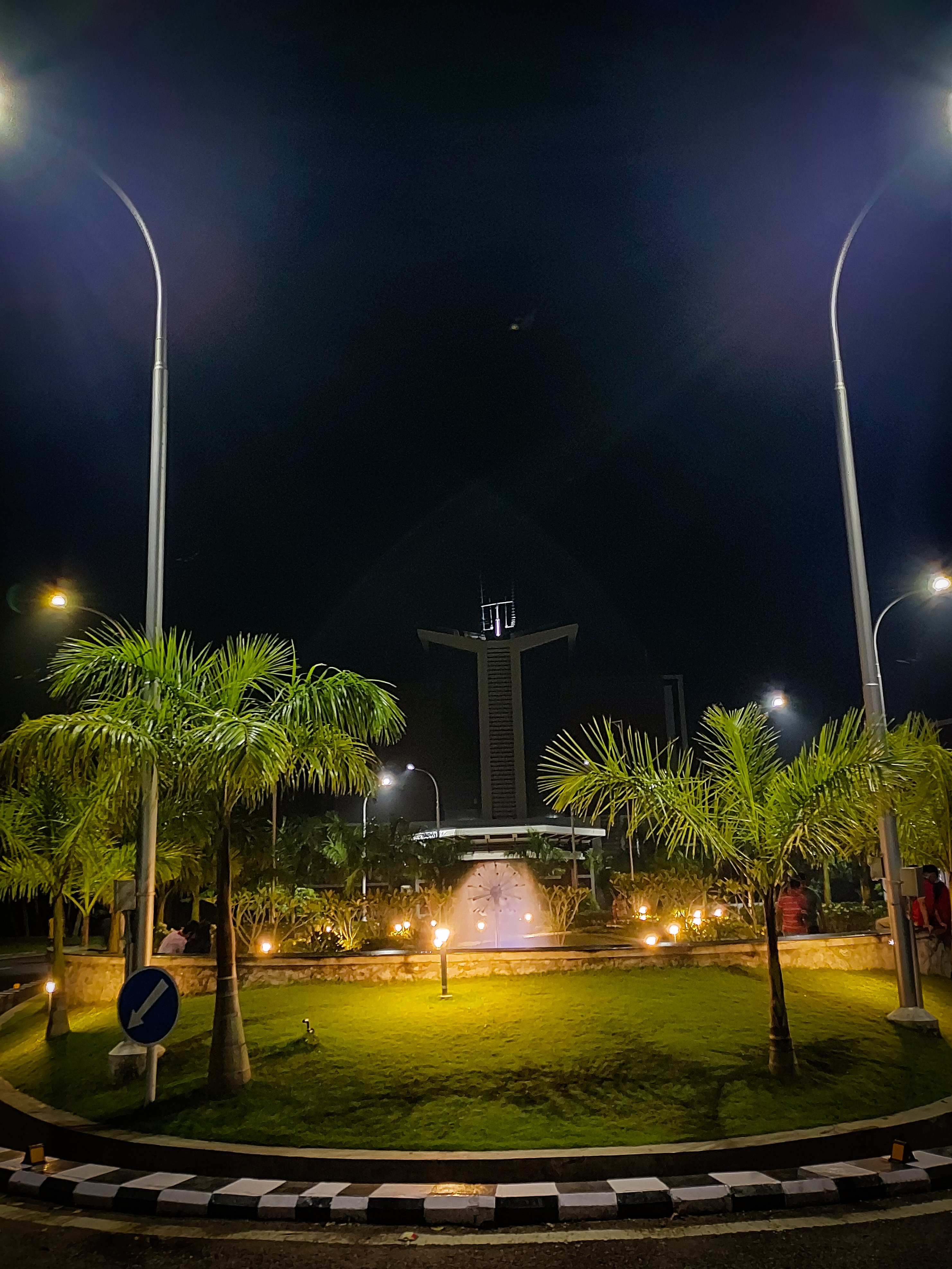 IIST campus at night